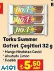 TORKU SUMMER GOFRET ÇEŞİTLERİ 32 G